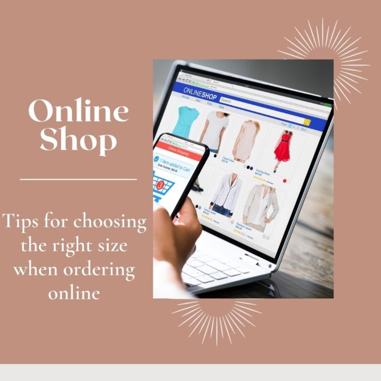 Tips on how to order clothing online when you don’t fit the measurements